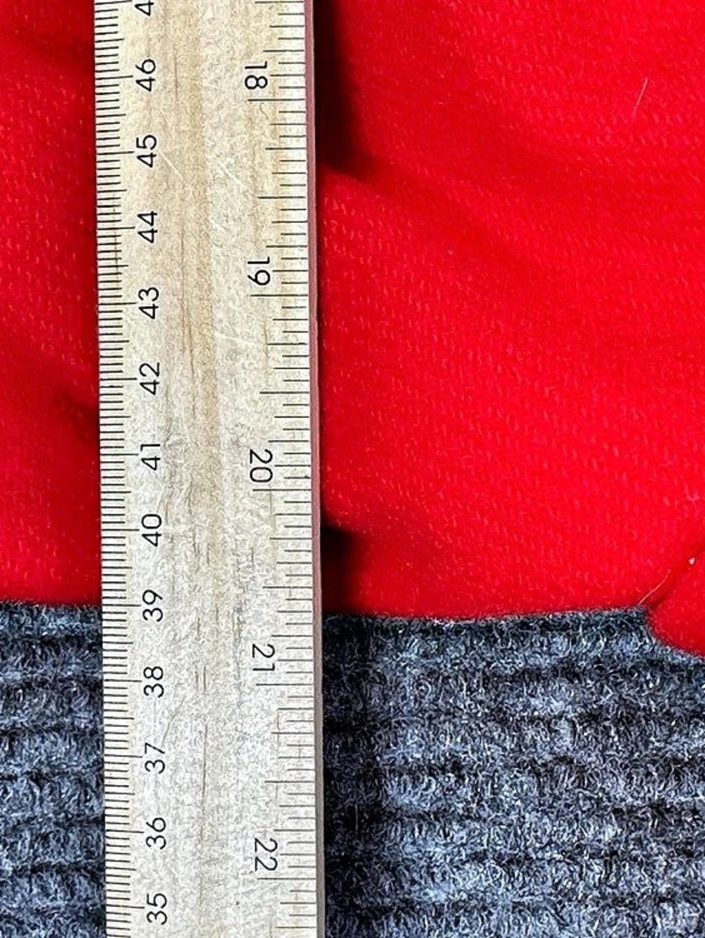 Pendleton Red Wool Pea Coat - Picture 9 of 11